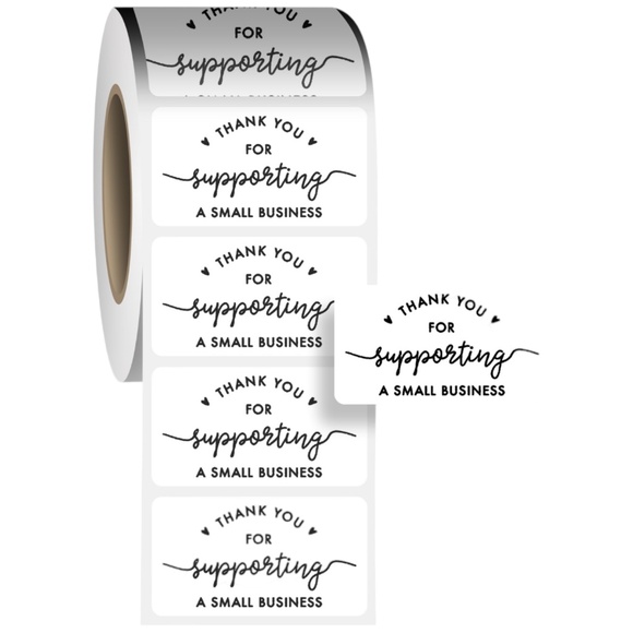 STICKERAFT Other - Thanks so much for supporting a small  business |   ENVELOPE SEALS LABEL 2"